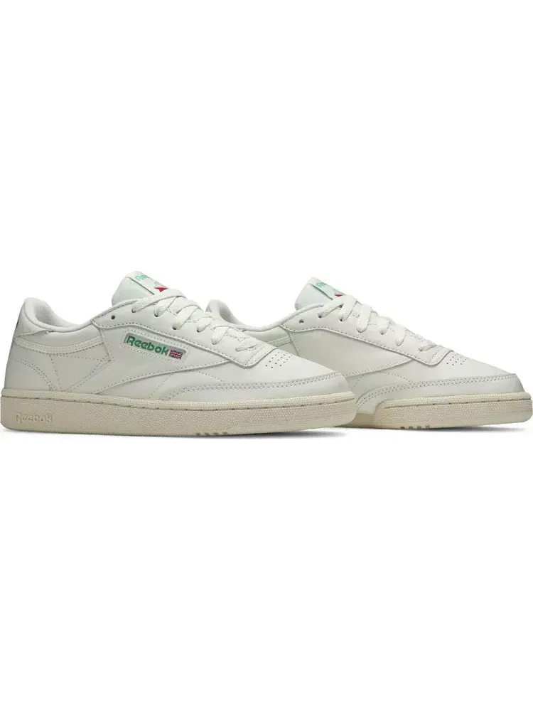 Кроссовки wmns club c 85 vintage Reebok, пломбир — изображение 8 из 8, бежевый