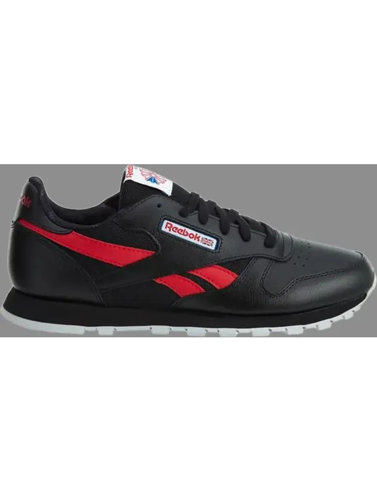 Кроссовки classic leather so sneaker big kids 'black red blue' Reebok — изображение 1 из 1, черный