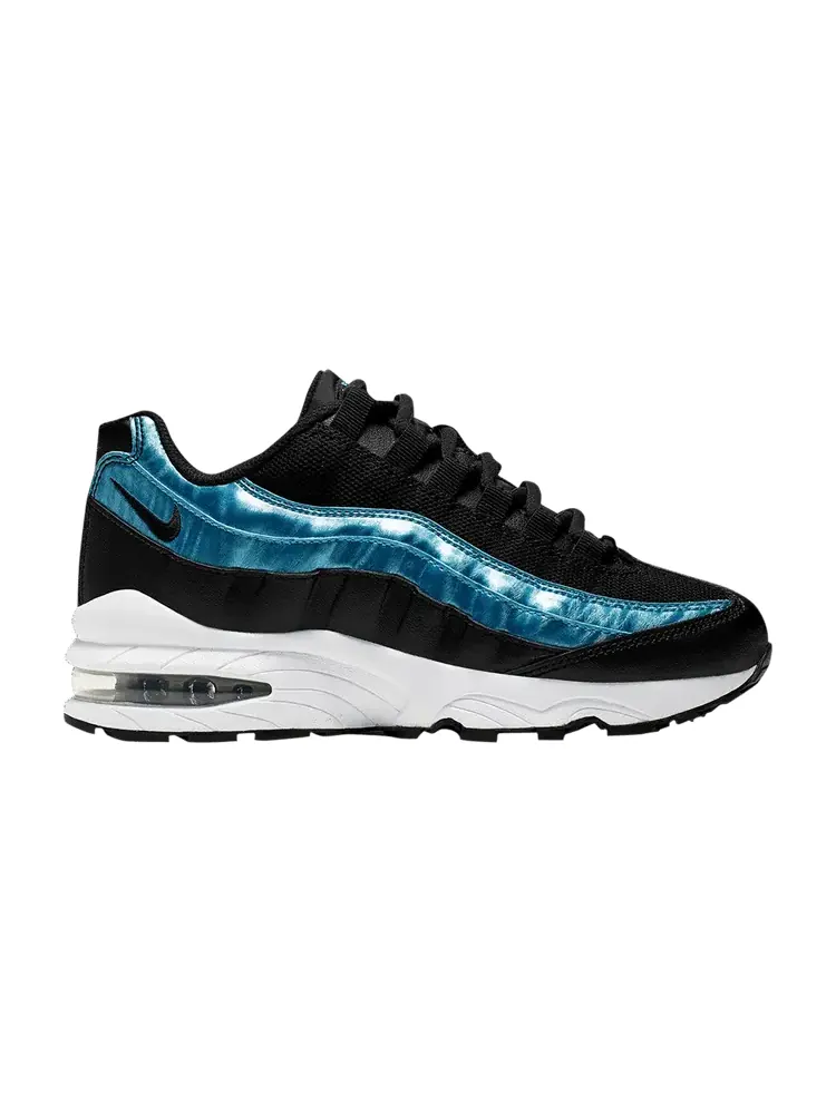 Кроссовки Nike Air Max 95 EP GS 'Black Light Current Blue' — изображение 1 из 1, черный/светлый синий