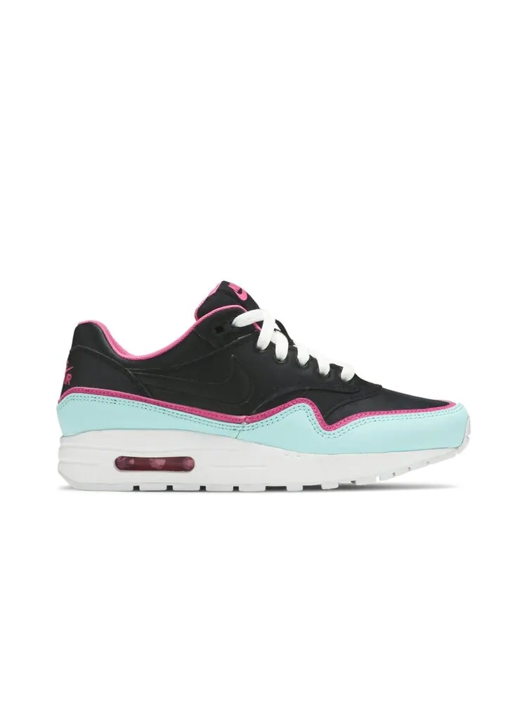 Кроссовки Nike Air Max 1 GS 'Double Layered - Aqua Fuchsia' — изображение 1 из 4, черный