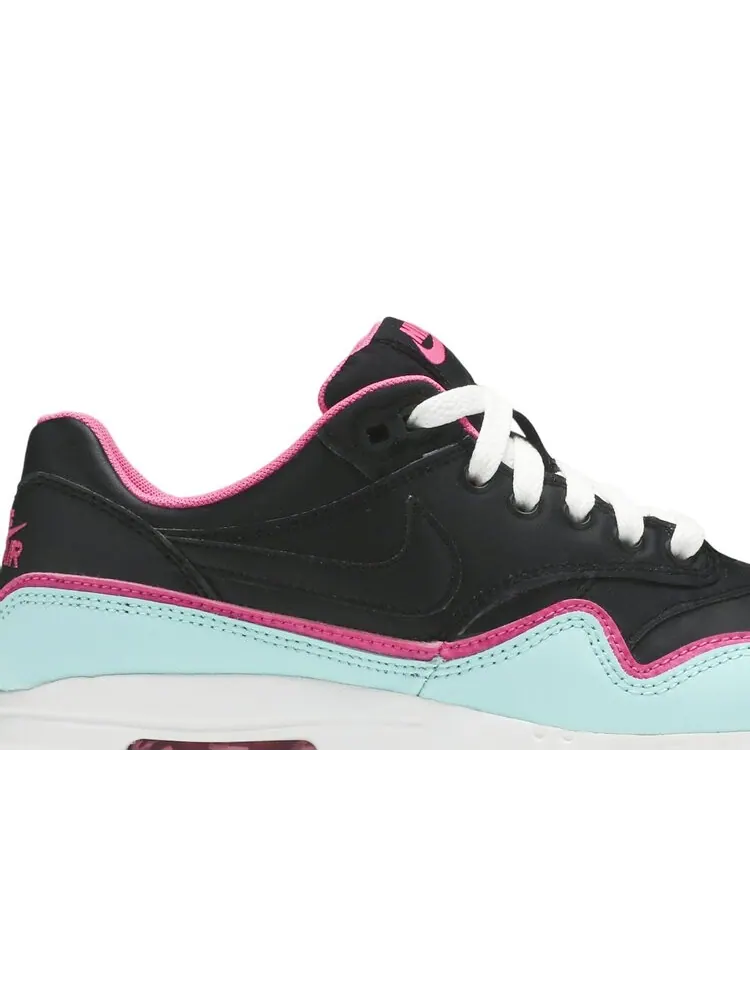 Кроссовки Nike Air Max 1 GS 'Double Layered - Aqua Fuchsia' — изображение 2 из 4, черный
