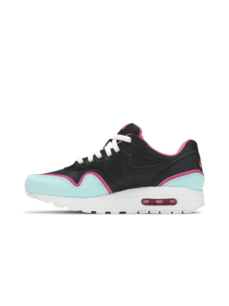 Кроссовки Nike Air Max 1 GS 'Double Layered - Aqua Fuchsia' — изображение 3 из 4, черный