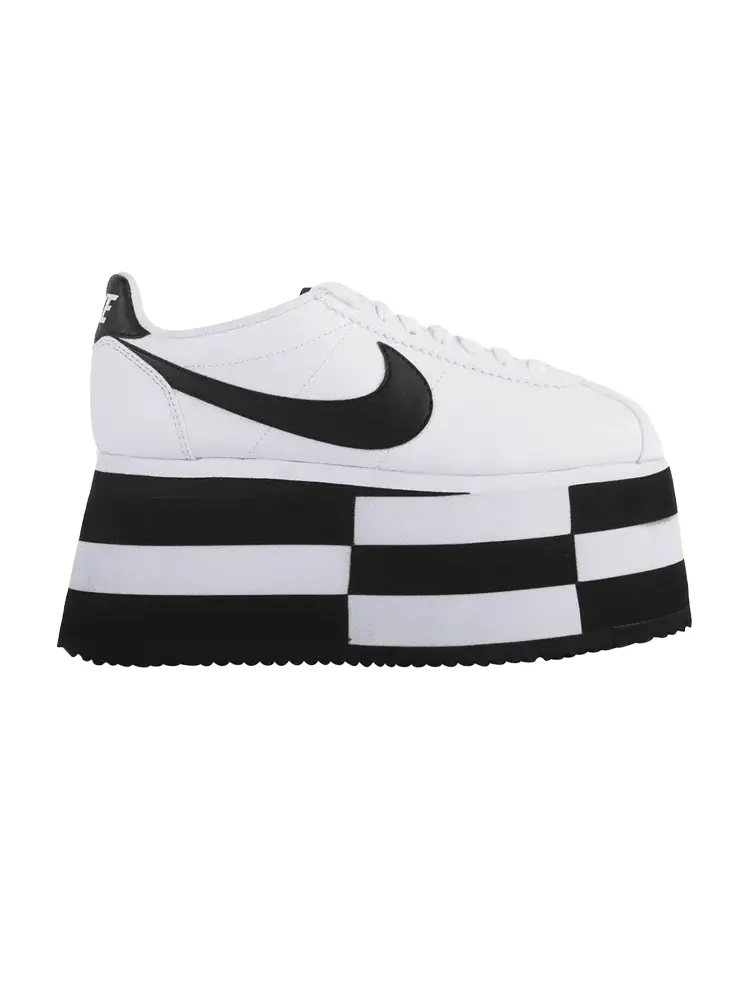 Кроссовки Nike COMME des Garcons x Wmns Cortez 'Check White' — изображение 1 из 1, белый