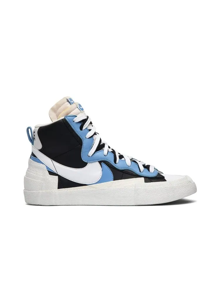 Кроссовки Nike x sacai Blazer Mid 'Black Blue' — изображение 1 из 4, синий