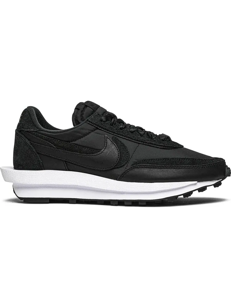 Кроссовки Nike sacai x LDWaffle 'Black Nylon' — изображение 1 из 8, черный