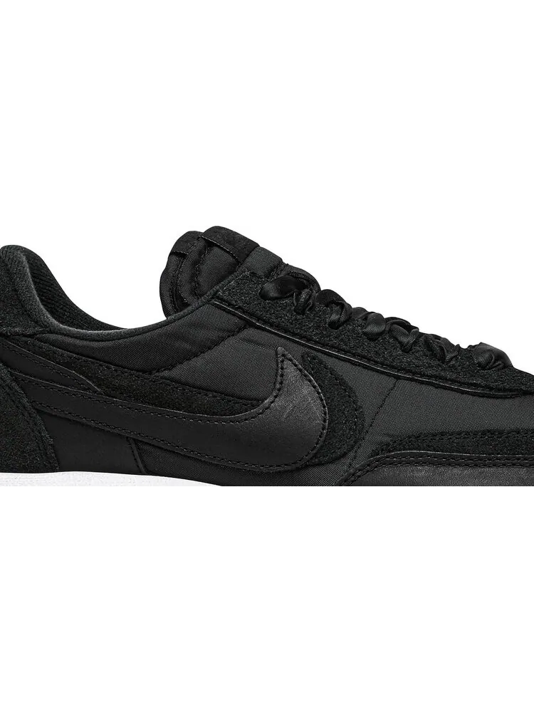 Кроссовки Nike sacai x LDWaffle 'Black Nylon' — изображение 2 из 8, черный