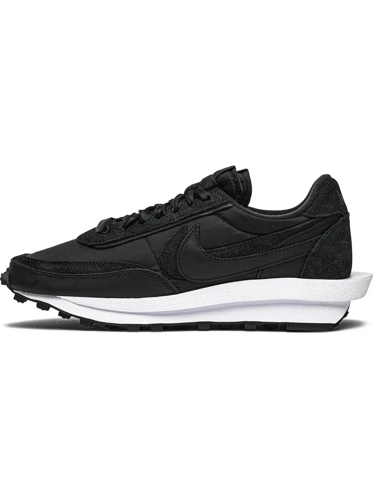 Кроссовки Nike sacai x LDWaffle 'Black Nylon' — изображение 3 из 8, черный