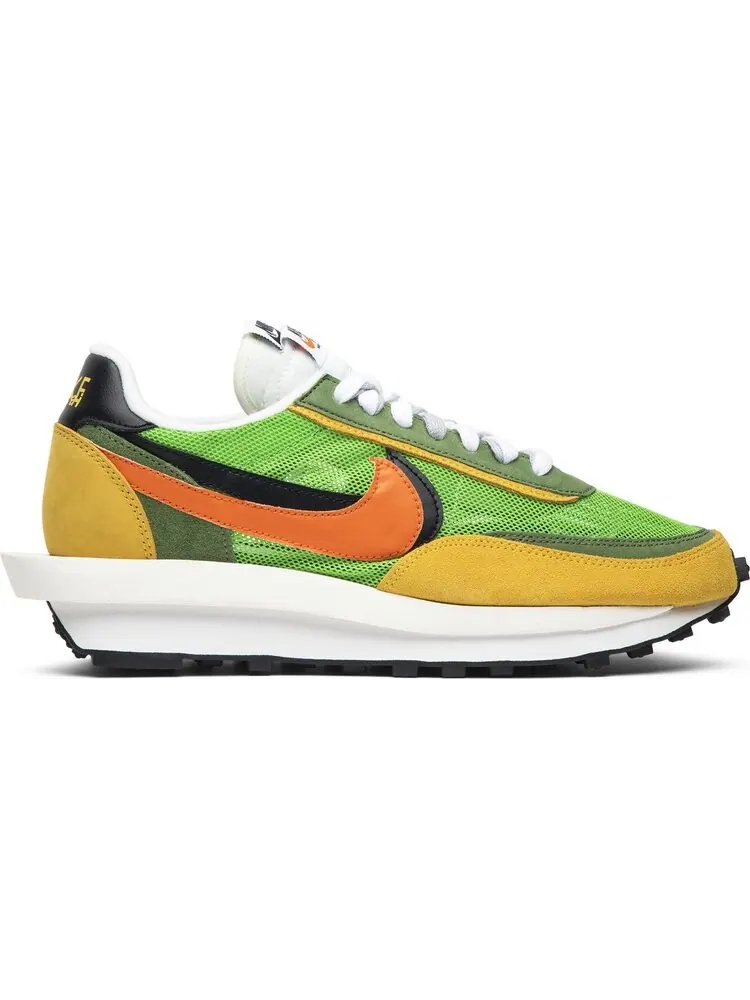 Кроссовки Nike sacai x LDWaffle 'Green Gusto' — изображение 1 из 8, зеленый