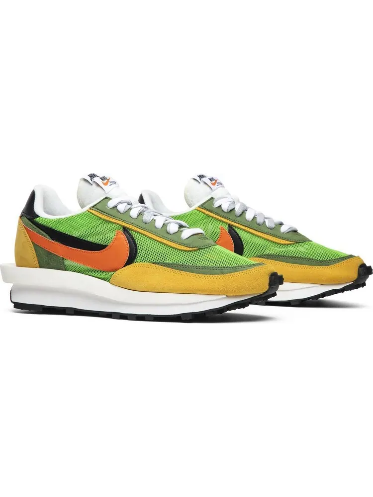 Кроссовки Nike sacai x LDWaffle 'Green Gusto' — изображение 8 из 8, зеленый