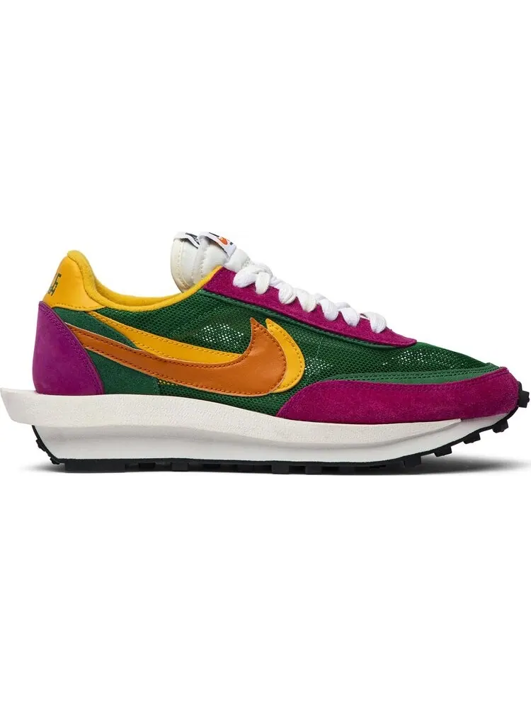 Кроссовки Nike sacai x LDWaffle 'Pine Green' — изображение 1 из 8, розовый