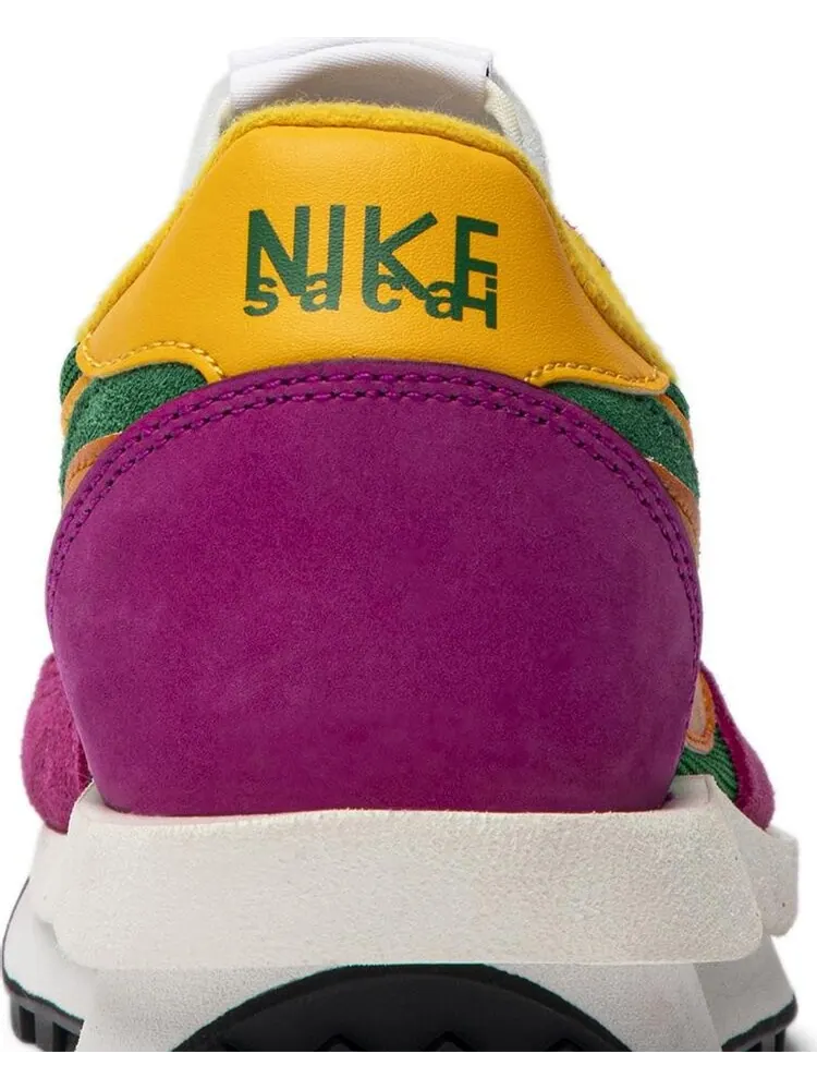 Кроссовки Nike sacai x LDWaffle 'Pine Green' — изображение 7 из 8, розовый