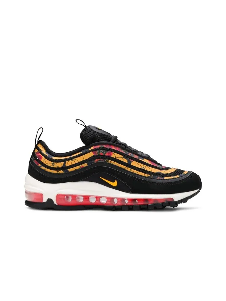 Кроссовки Nike Wmns Air Max 97 SE 'Gold Floral' — изображение 1 из 4, черный