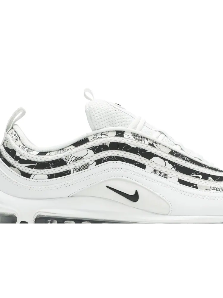 Кроссовки Nike Wmns Air Max 97 SE 'White Floral' — изображение 2 из 4, белый