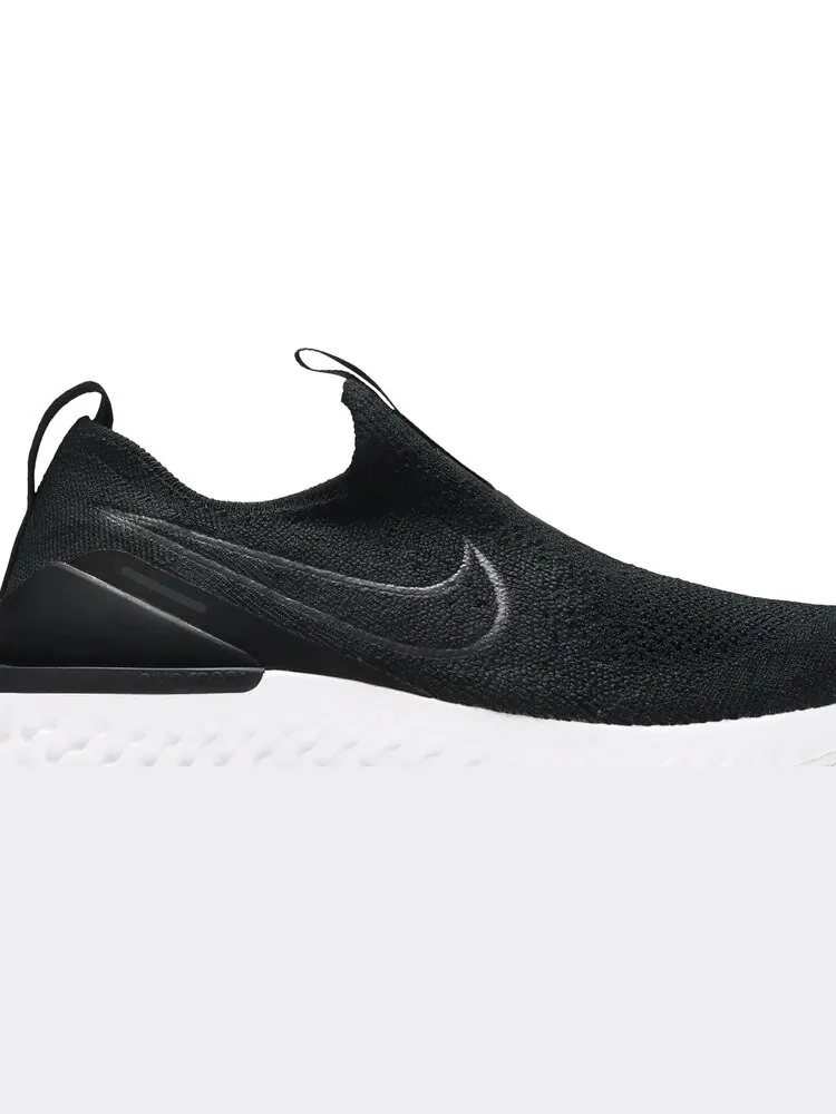 Кроссовки Nike Wmns Epic Phantom React Flyknit 'Black' — изображение 2 из 8, черный