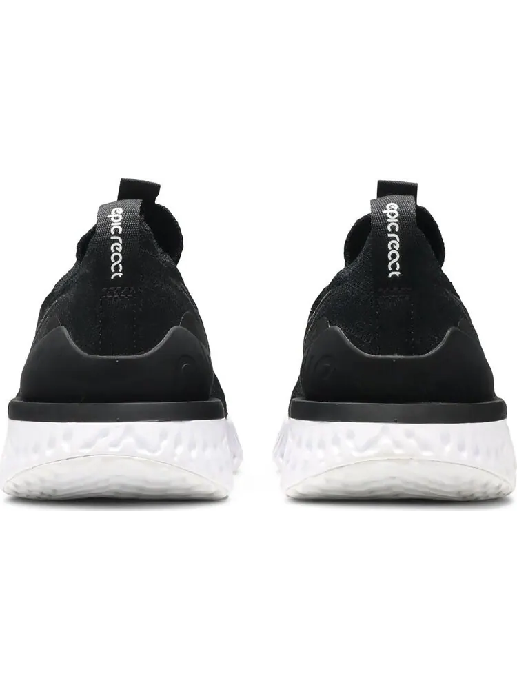 Кроссовки Nike Wmns Epic Phantom React Flyknit 'Black' — изображение 6 из 8, черный
