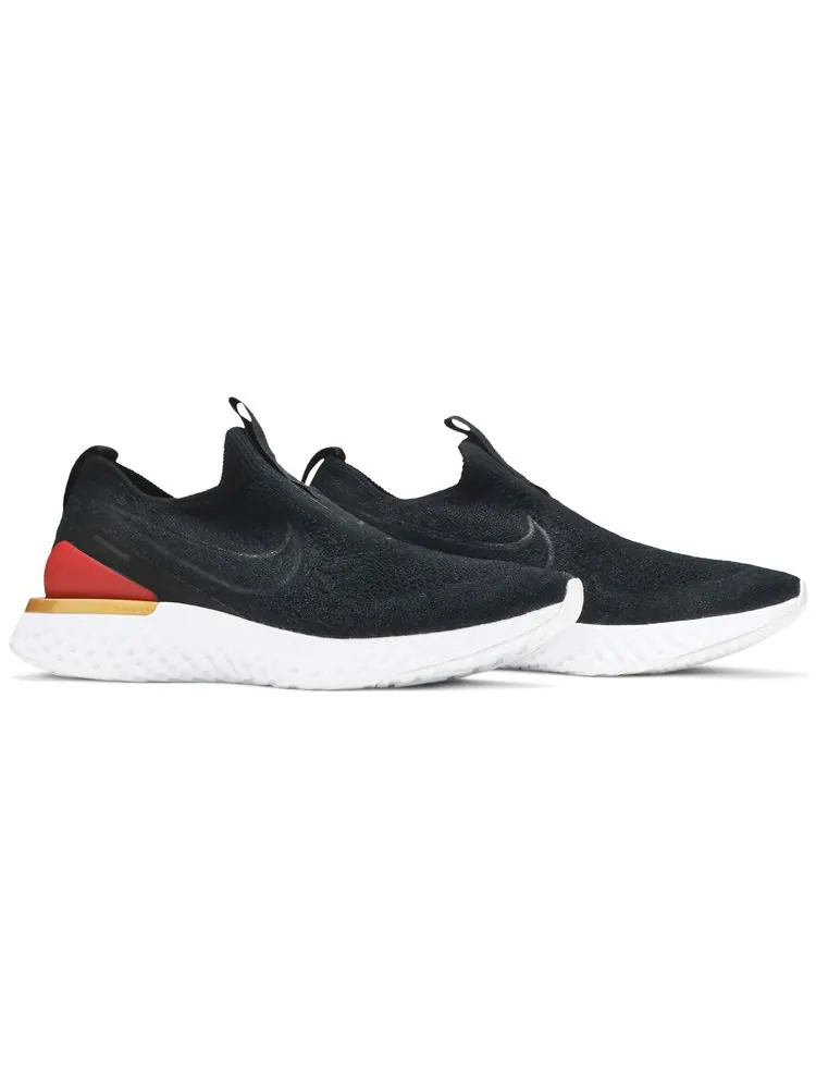 Кроссовки Nike Wmns Epic Phantom React Flyknit 'Black University Red' — изображение 8 из 8, черный