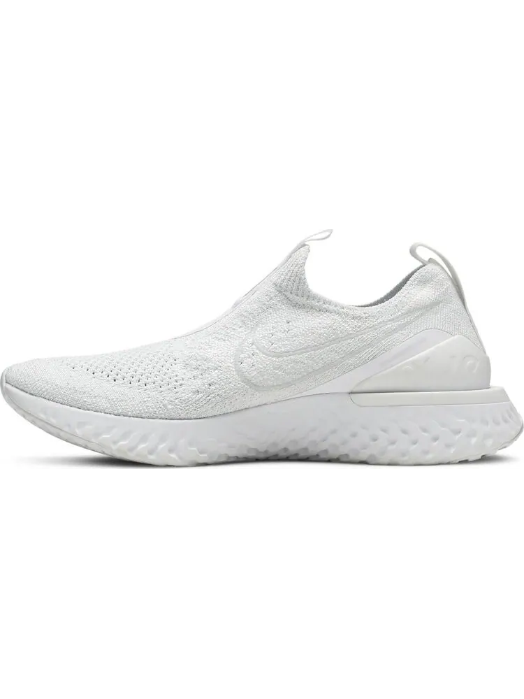 Кроссовки Nike Wmns Epic Phantom React Flyknit 'Triple White' — изображение 3 из 8, белый