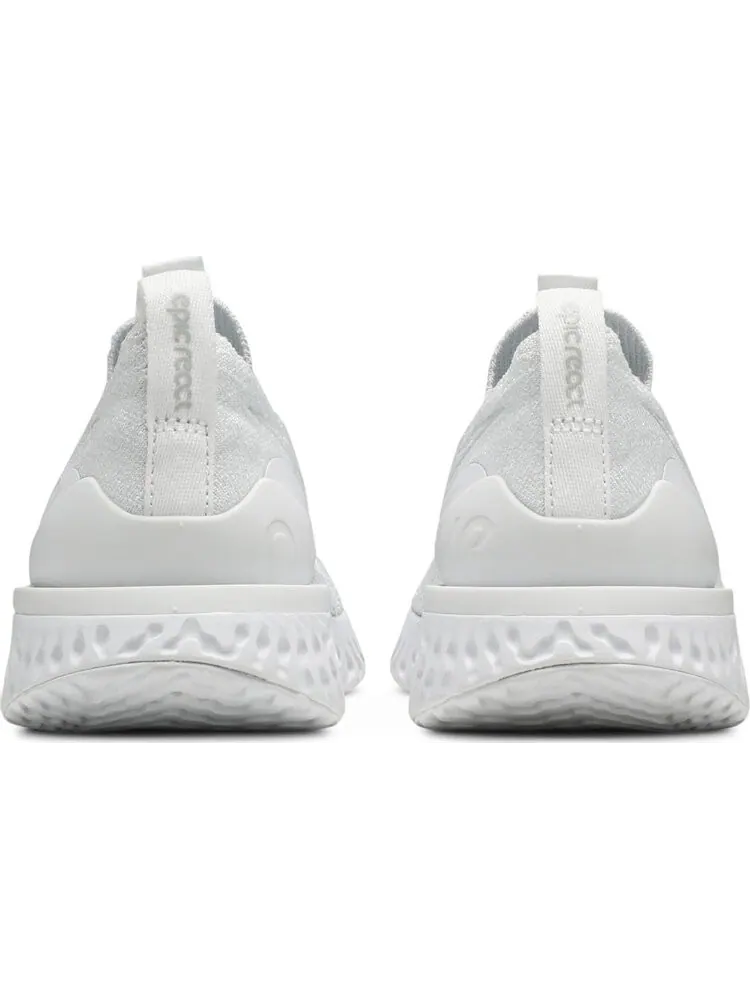 Кроссовки Nike Wmns Epic Phantom React Flyknit 'Triple White' — изображение 6 из 8, белый