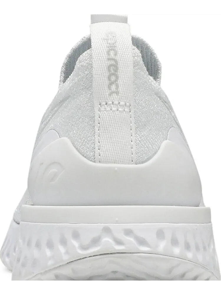 Кроссовки Nike Wmns Epic Phantom React Flyknit 'Triple White' — изображение 7 из 8, белый