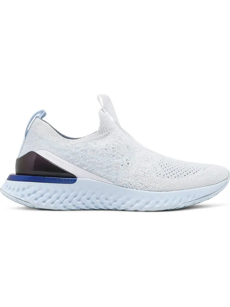Кроссовки Nike Wmns Epic Phantom React Flyknit 'Hydrogen Blue' — изображение 1 из 8, синий