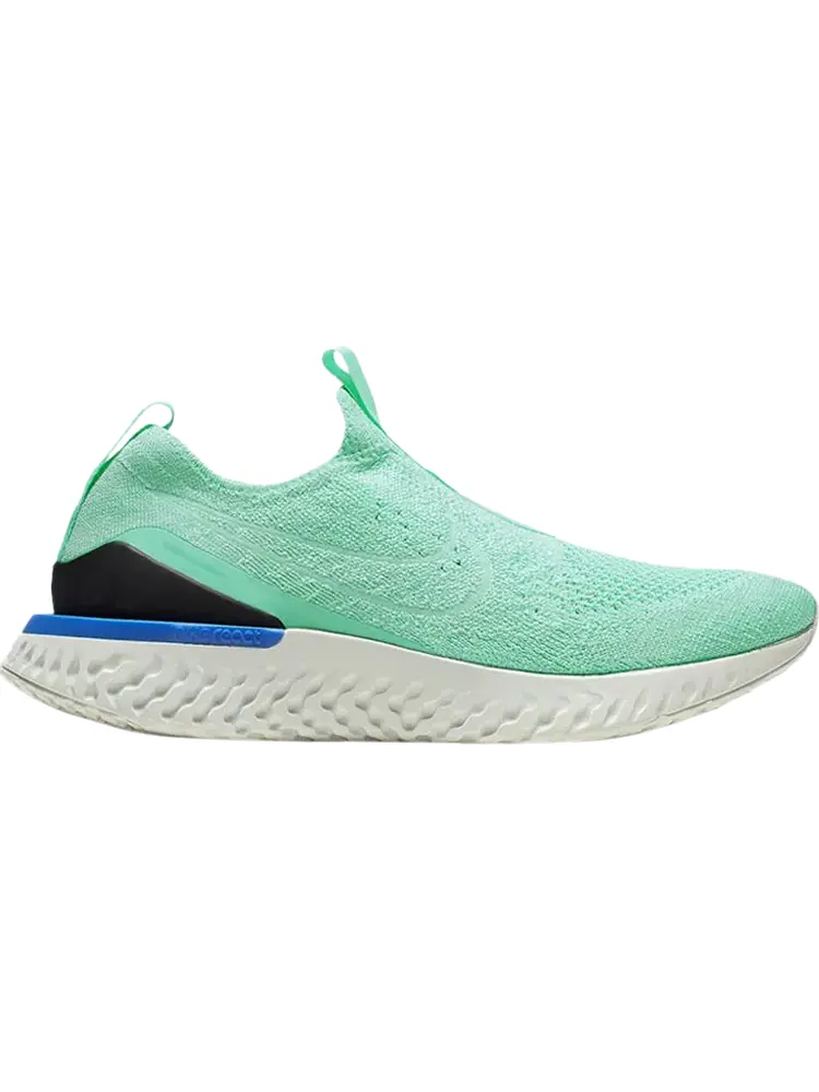 Кроссовки Nike Wmns Epic Phantom React Flyknit 'Hyper Turquoise' — изображение 1 из 1, зеленый