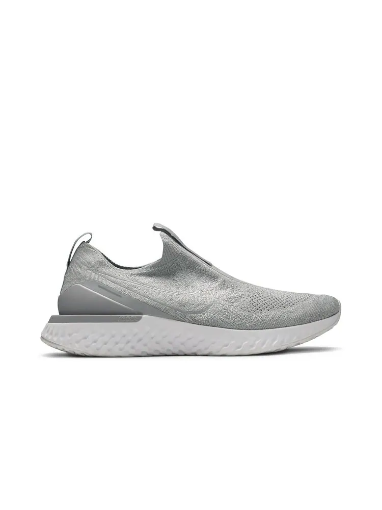 Кроссовки Epic Phantom React Flyknit 'Wolf Grey' — изображение 1 из 8, серый