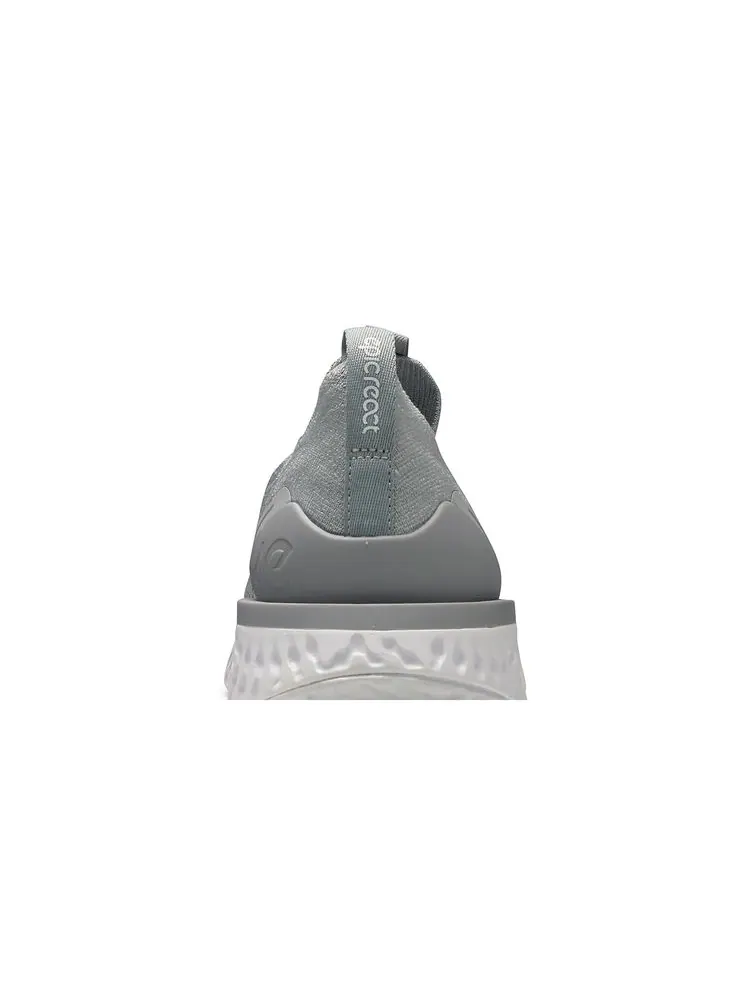 Кроссовки Epic Phantom React Flyknit 'Wolf Grey' — изображение 7 из 8, серый