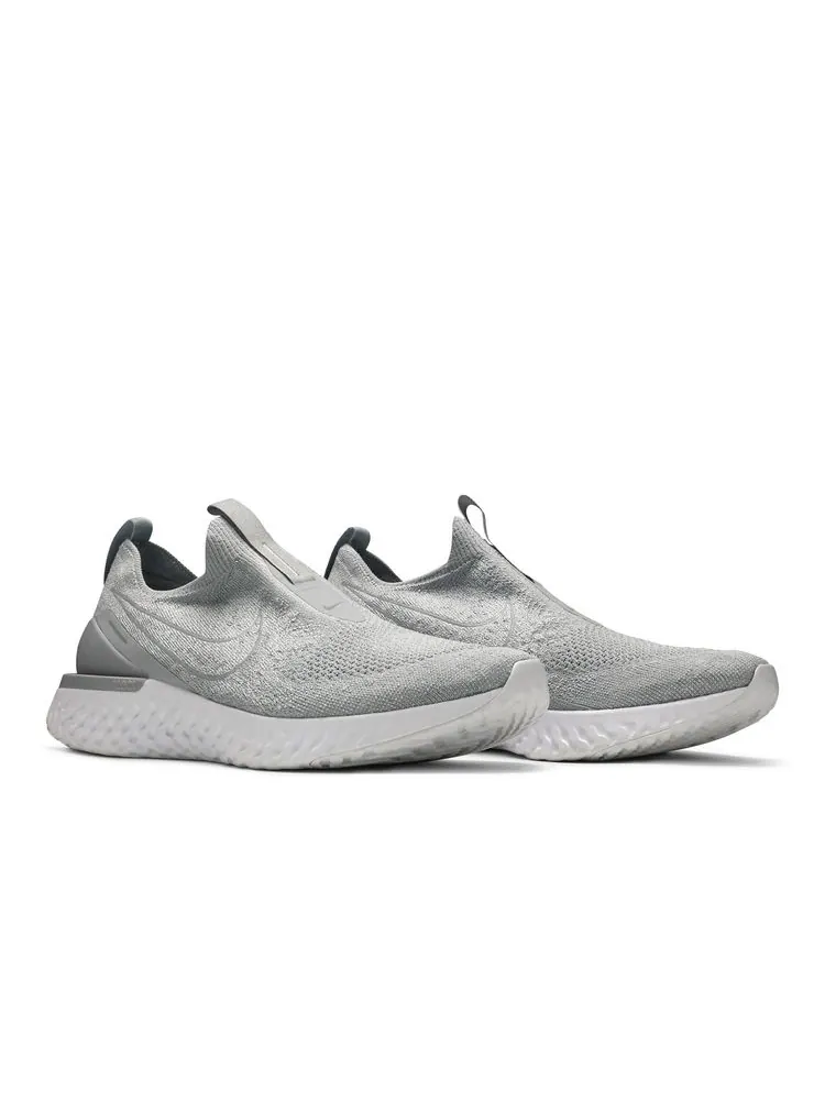 Кроссовки Epic Phantom React Flyknit 'Wolf Grey' — изображение 8 из 8, серый