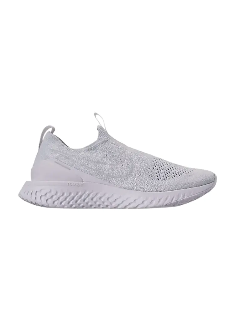 Кроссовки Nike Epic Phantom React Flyknit — изображение 1 из 1, белый