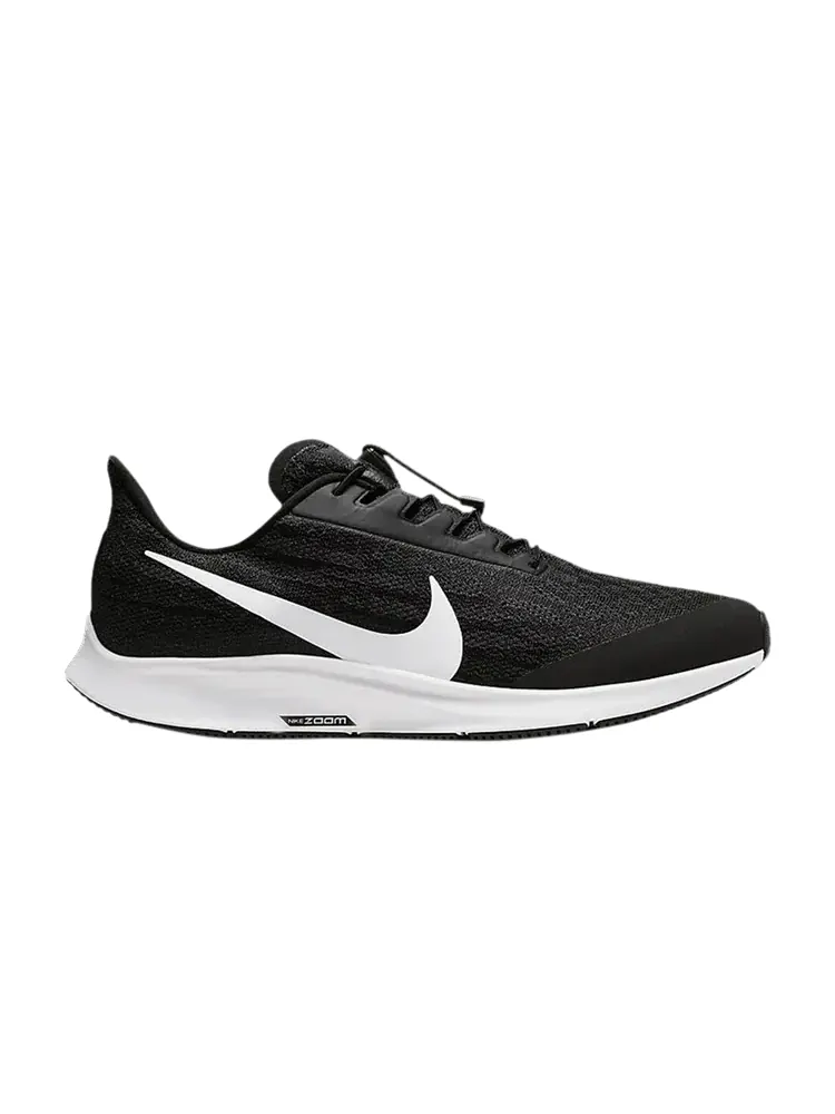 Кроссовки Nike Air Zoom Pegasus 36 FlyEase 'Black' — изображение 1 из 1, черный/серый/белый
