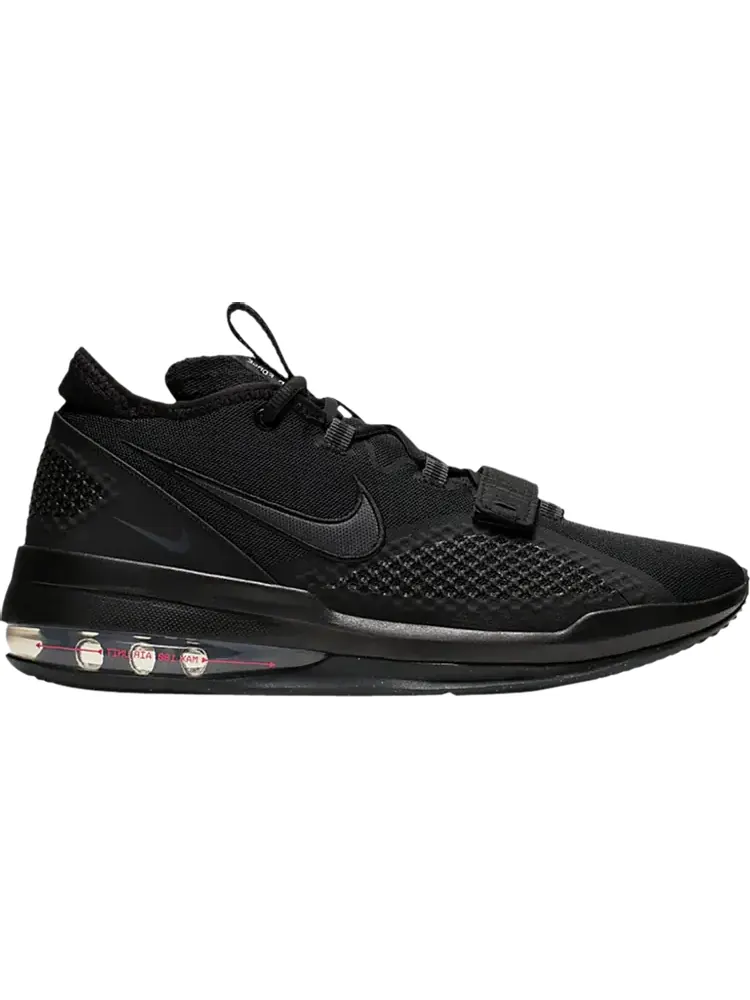 Кроссовки Nike Air Force Max Low 'Black' — изображение 1 из 1, черный