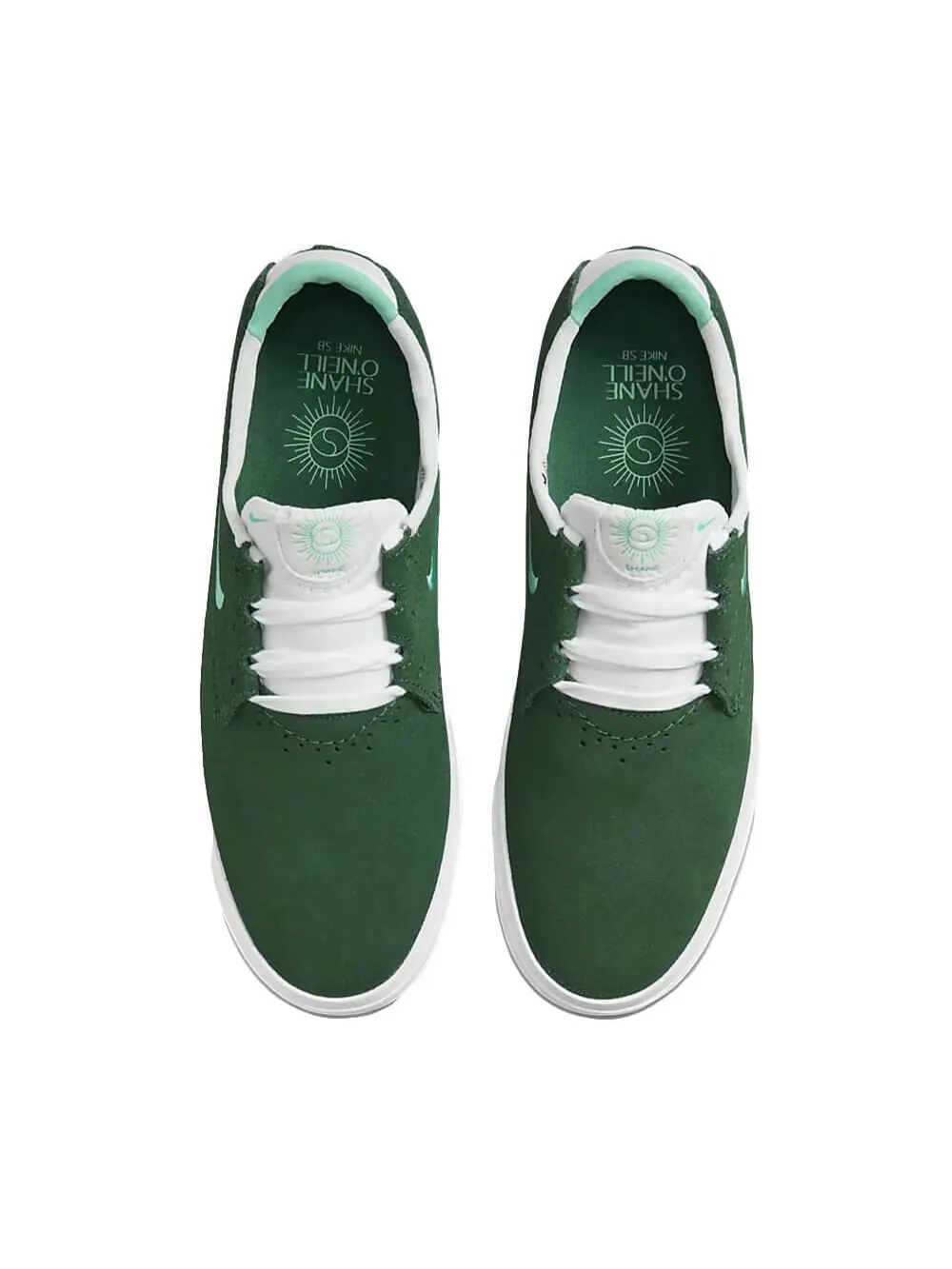 Скейтерские кеды Nike SB Shane — изображение 2 из 6, зеленый