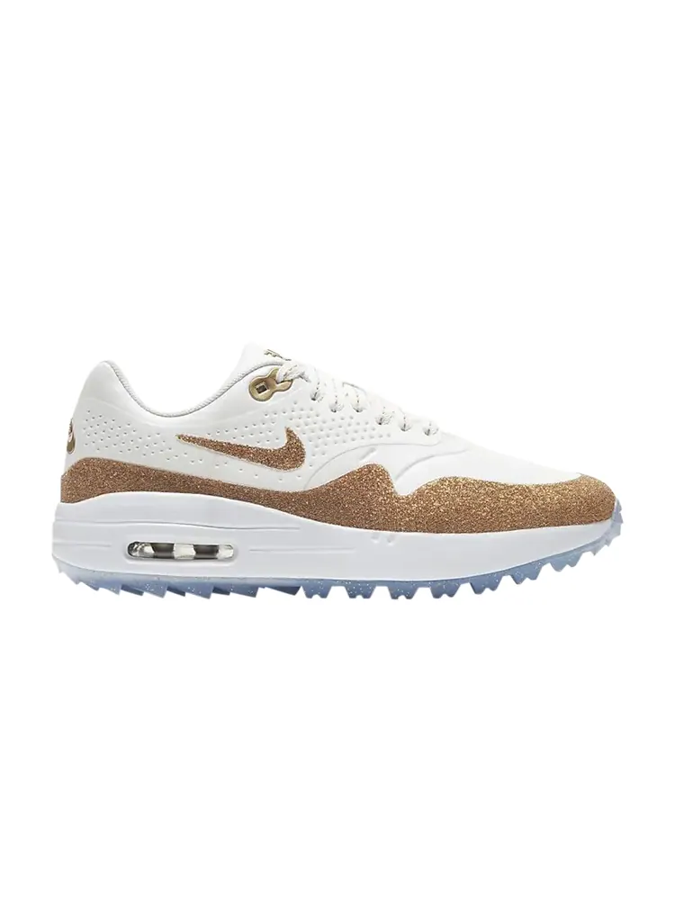 Кроссовки Nike Swarovski x Wmns Air Max 1 Golf — изображение 1 из 1, белый