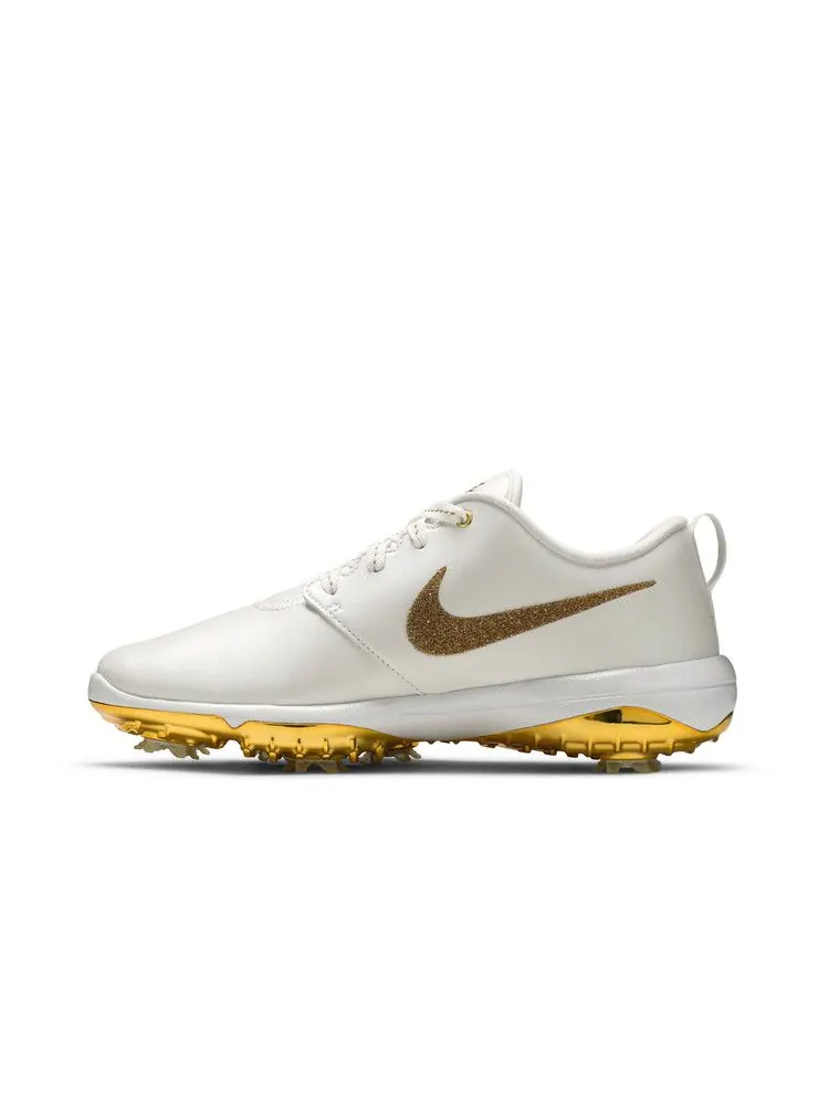 Кроссовки Nike Swarovski x Wmns Roshe Golf 'Gold' — изображение 4 из 9