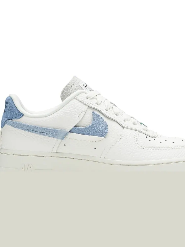 Кроссовки Nike Wmns Air Force 1 07 LXX — изображение 2 из 8, белый/голубой
