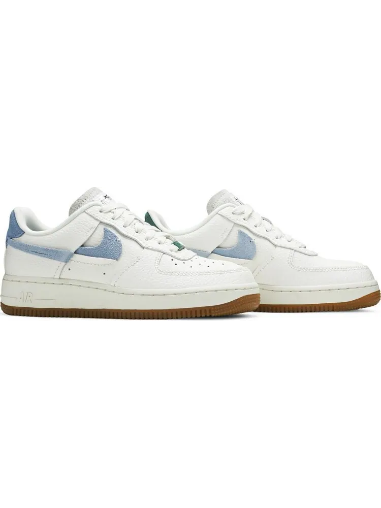 Кроссовки Nike Wmns Air Force 1 07 LXX — изображение 8 из 8, белый/голубой