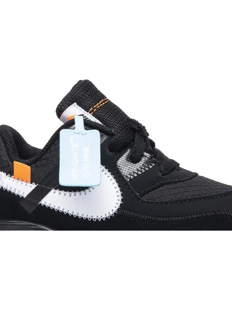 Кроссовки Nike Off-White x Air Max 90 TD 'Black' — изображение 2 из 8, черный