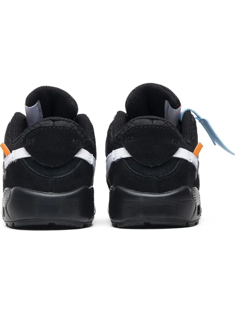 Кроссовки Nike Off-White x Air Max 90 TD 'Black' — изображение 6 из 8, черный