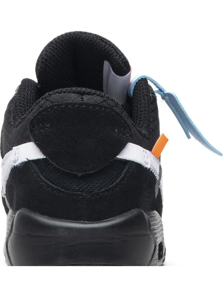Кроссовки Nike Off-White x Air Max 90 TD 'Black' — изображение 7 из 8, черный