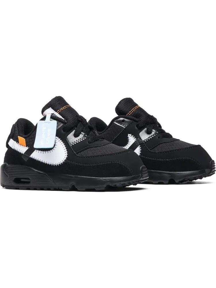 Кроссовки Nike Off-White x Air Max 90 TD 'Black' — изображение 8 из 8, черный