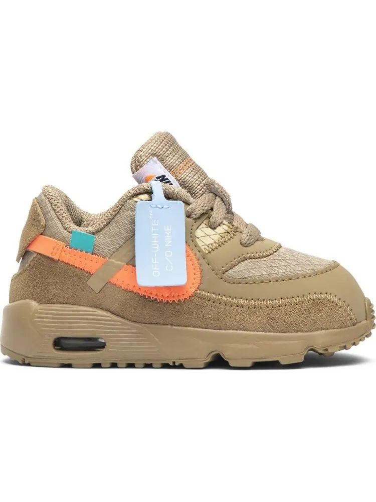 Кроссовки Nike Off-White x Air Max 90 TD 'Desert Ore' — изображение 1 из 8, загар