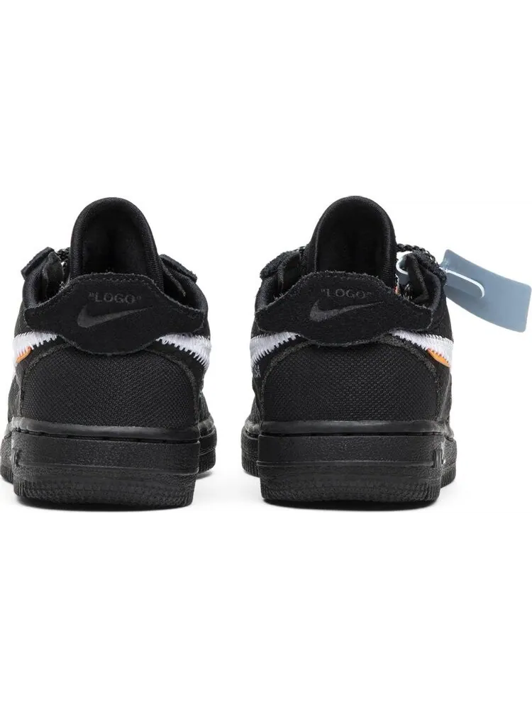 Кроссовки Nike Off-White x Air Force 1 Low TD 'Black' — изображение 6 из 8, черный