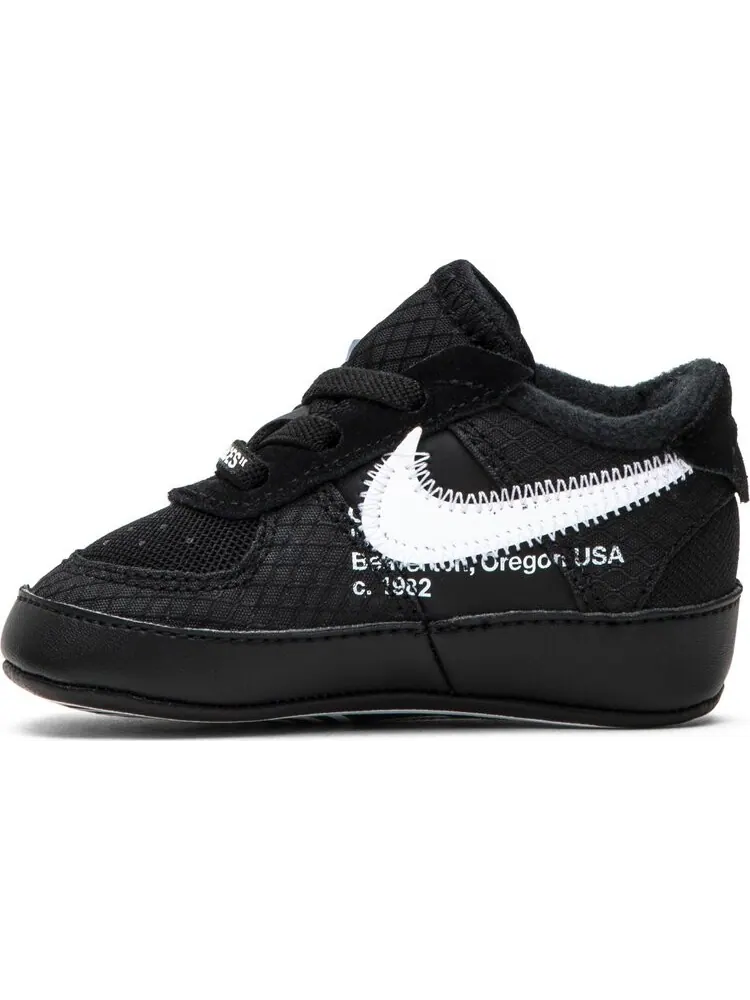 Кроссовки Nike Off-White x Air Force 1 Low CB 'Black' — изображение 3 из 8, черный