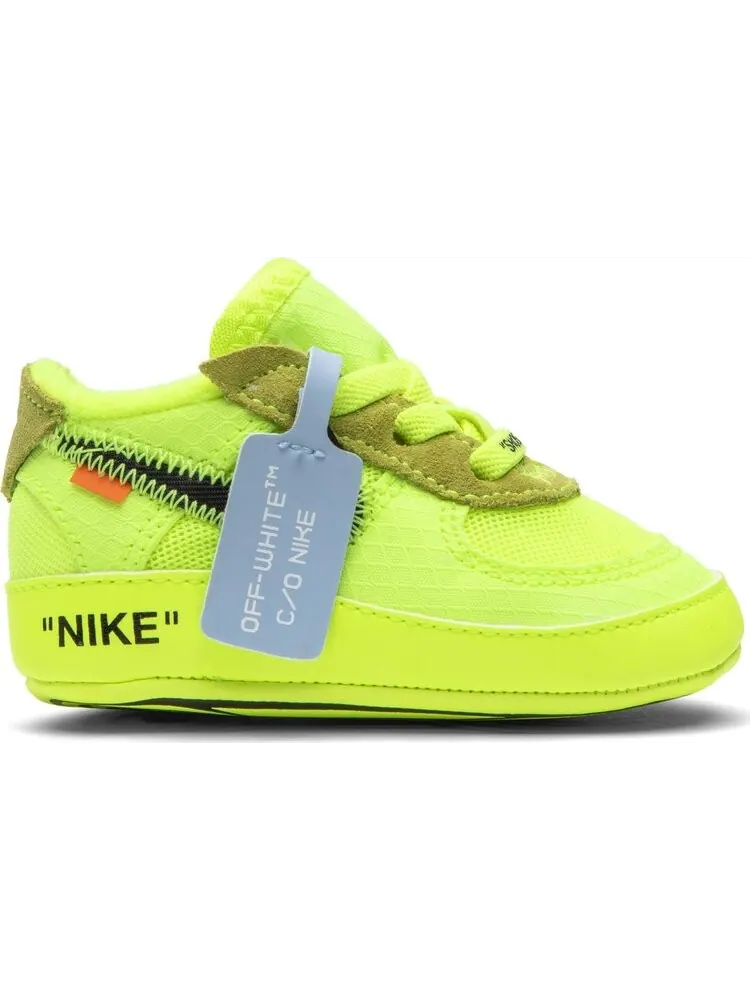 Кроссовки Nike Off-White x Air Force 1 Low CB 'Volt' — изображение 1 из 8, желтый