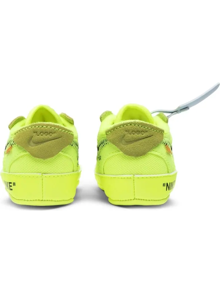 Кроссовки Nike Off-White x Air Force 1 Low CB 'Volt' — изображение 6 из 8, желтый