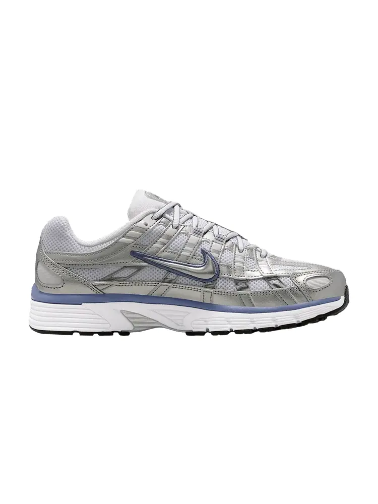 Кроссовки Nike Wmns P-6000 'Metallic Silver World Indigo' — изображение 1 из 1, серый