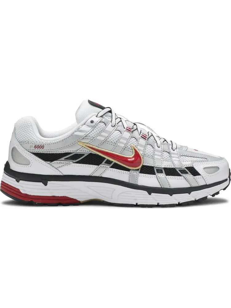 Кроссовки Nike Wmns P-6000 CNPT 'Metallic Silver Red' — изображение 1 из 8, серебряный