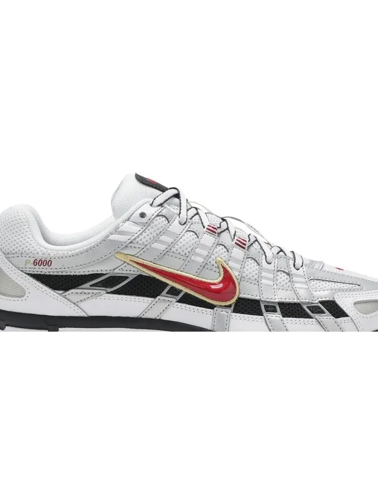 Кроссовки Nike Wmns P-6000 CNPT 'Metallic Silver Red' — изображение 2 из 8, серебряный