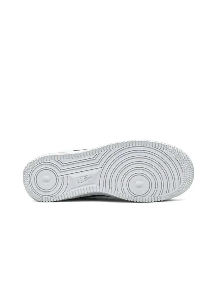 Кроссовки Nike Air Force 1 Low LV8 GS 'Double Layered - Indigo Force' — изображение 5 из 9, индиго/золотистый