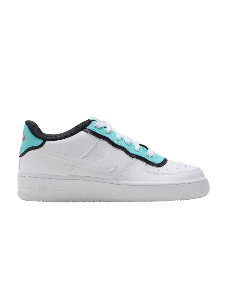 Кроссовки Nike Force 1 Low LV8 PS 'Double Layer - White Aqua' — изображение 1 из 1